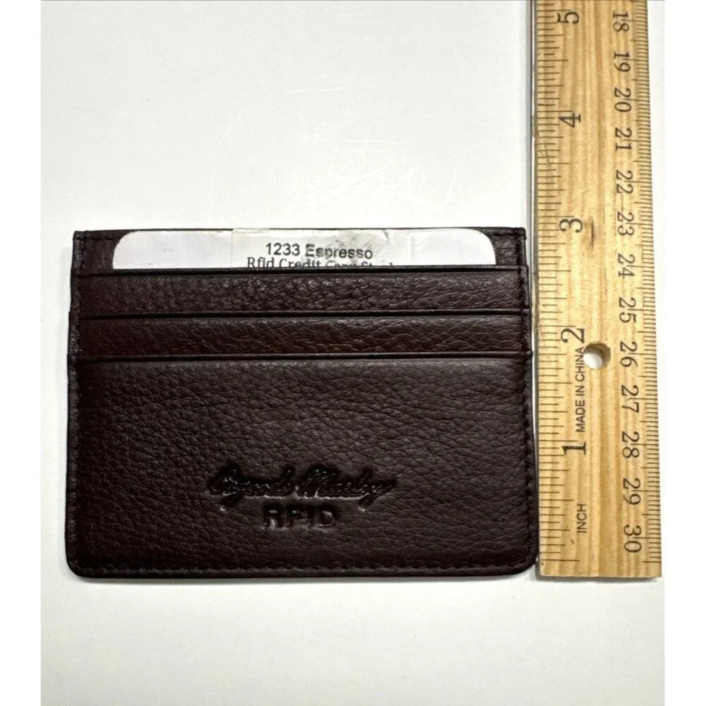 NWT OSGOODE MARLEY RFID Credit Card Holder Brown